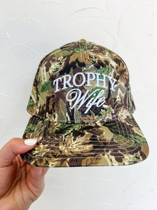 Trophy Wife Camo Cap